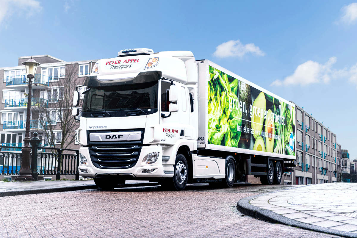 DAF CF Hybrid. Due motori per due ambienti