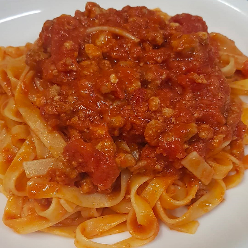 Tagliatelle con ragout