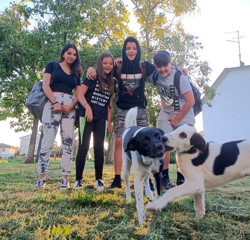 barbara con Figli e nipoti