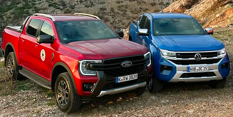 ford ranger e volkswagen amarok