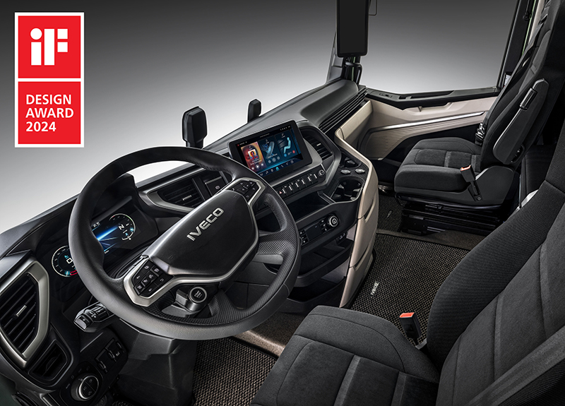 IVECO S Way iF DESIGN AWARD 2024 interiors 2