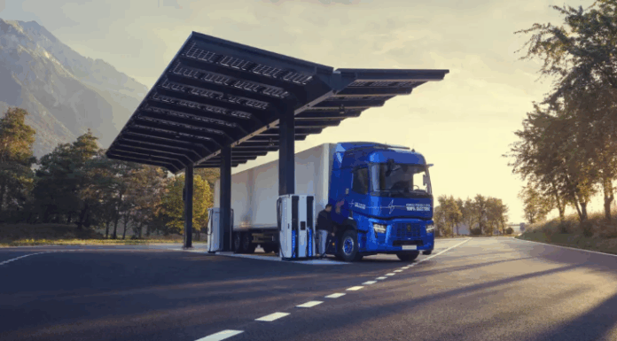 La geografia della ricarica elettrica per i camion: ecco la mappa di Renault Trucks