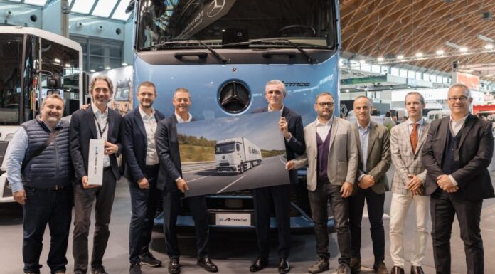 Brigo mette su strada il Mercedes-Benz eActros 600 6×2