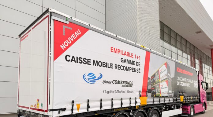 Kässbohrer lancia il nuovo Mega Curtainsider K.SWAU C+