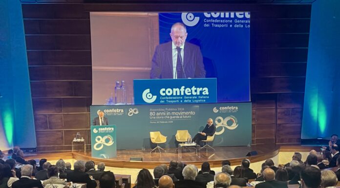 Confetra compie 80 anni. De Ruvo: «Evitiamo contrapposizioni con l’autotrasporto: dialogo sulle soste»