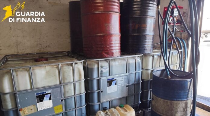 La Finanza colpisce ancora: sequestrati oltre 30mila litri di carburante irregolare a Taranto