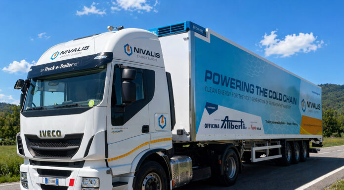 Nivalis presenta a Transpotec la nuova piattaforma refrigerata elettrica