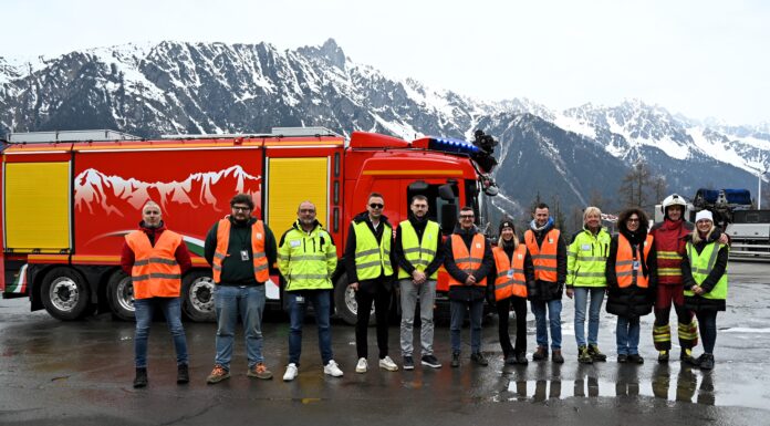 Traforo del Monte Bianco: entra in servizio Artemis, la nuova autobotte Scania-BAI per le emergenze estreme