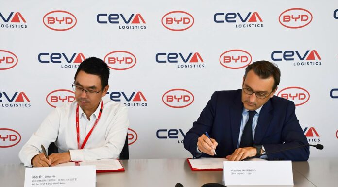 CEVA e BYD, tre anni per ridisegnare la logistica globale dei veicoli elettrici