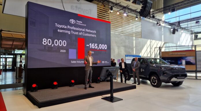 Toyota raddoppia nei veicoli commerciali e punta a 200.000 vendite l’anno entro il 2030
